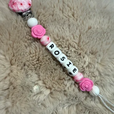 Attache tétine personnalisée 